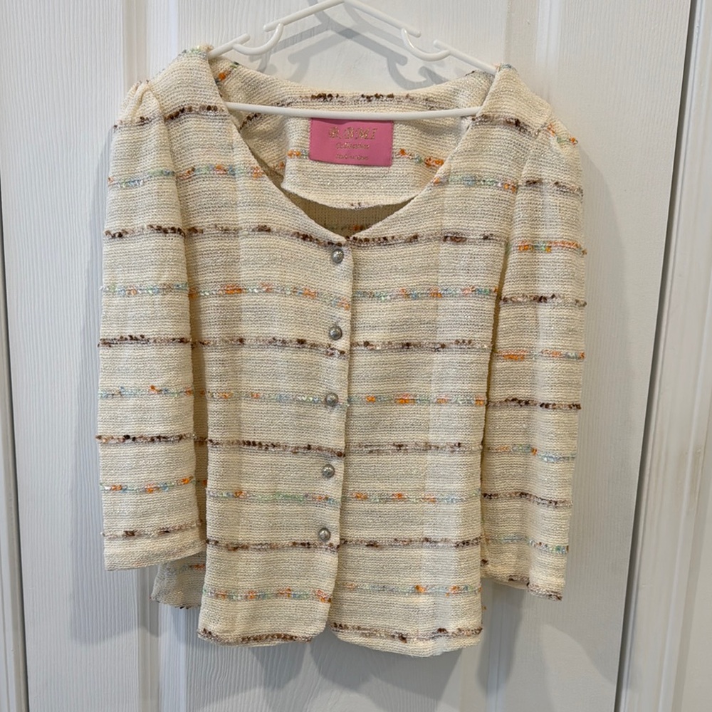 Chic Cream Cardigan